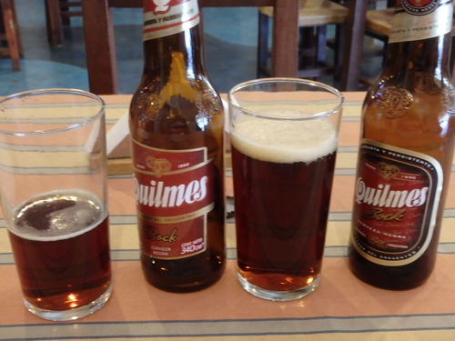 Quilmes Negra is a cross between a Stout and an Amber.